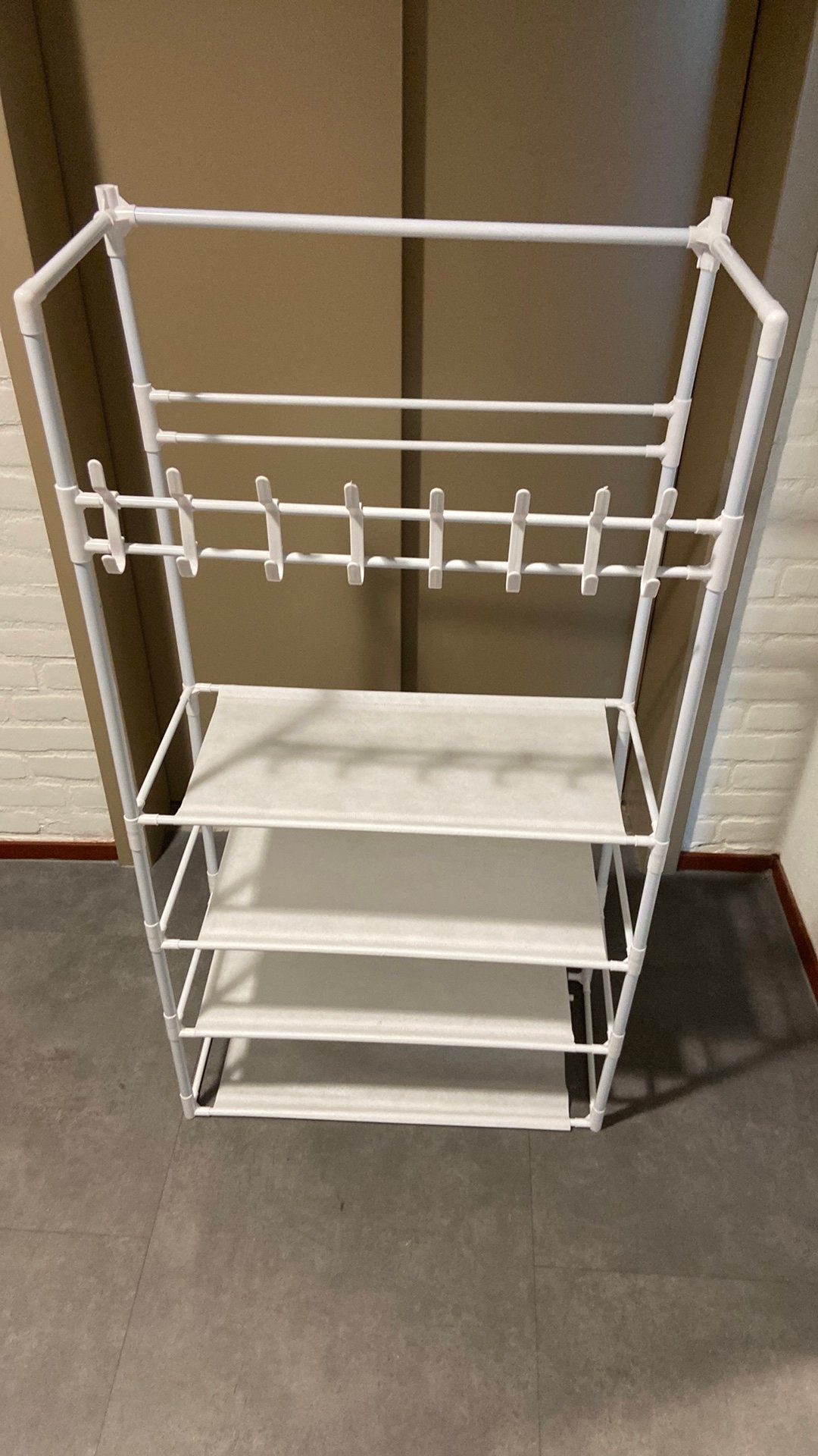 Schoenen/Kledingrekje 30/60/120 Nieuw, Ophalen, Zo goed als nieuw