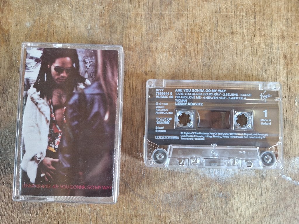 Lenny Kravitz - Are You Gonna Go My Way (Cassette), Cd's en Dvd's, Ophalen of Verzenden, Gebruikt, Pop, 1 bandje