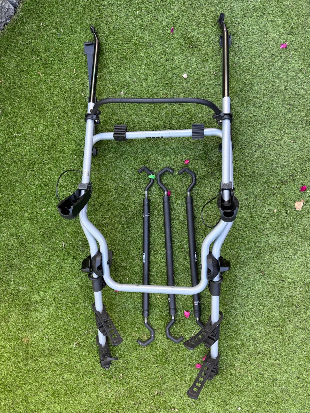 Thule fietsendrager ZONDER TREKHAAK (clipon 9104), Ophalen, Zo goed als nieuw, Achterklepdrager