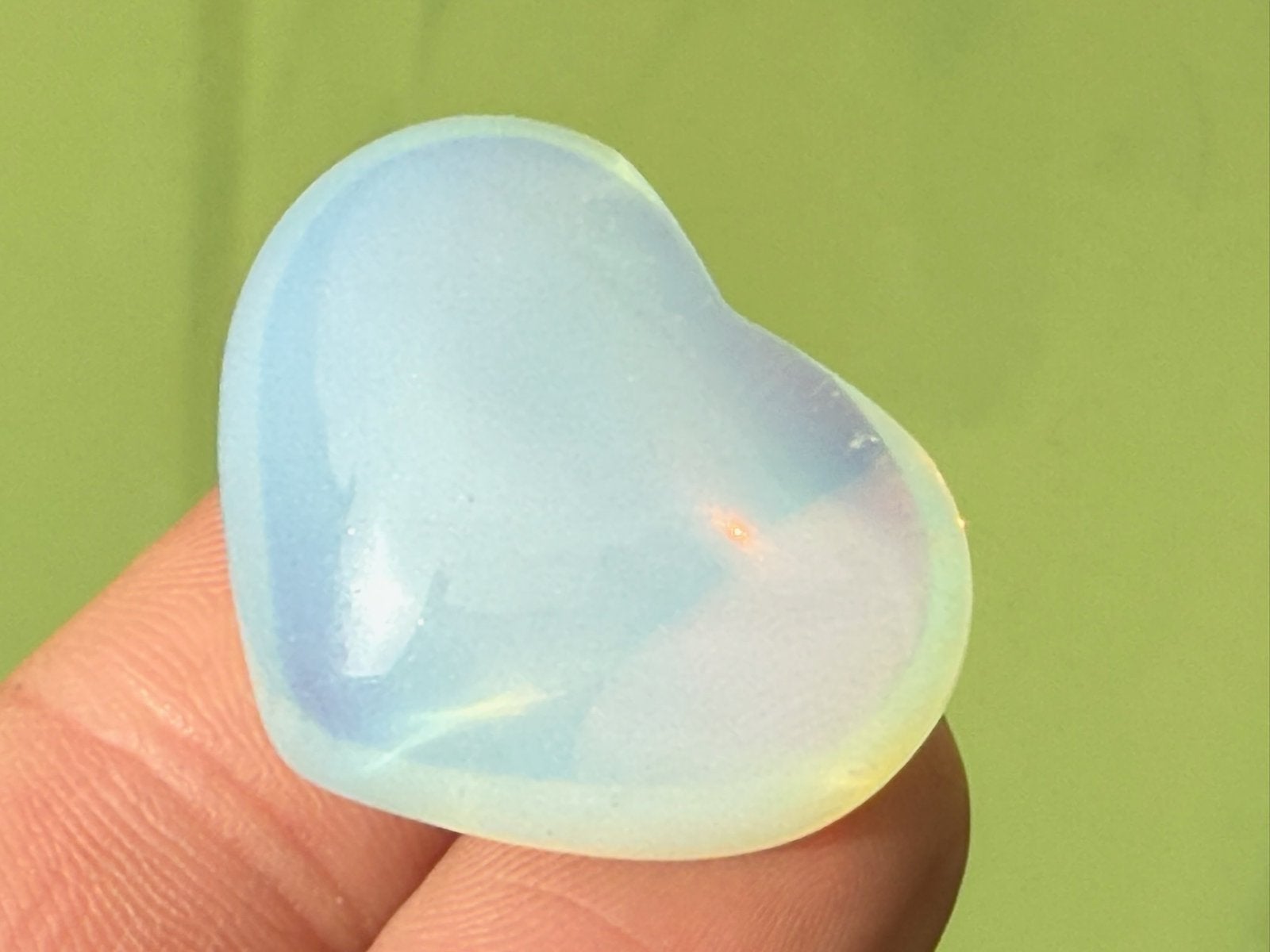Opaliet hartje mineralen, Ophalen of Verzenden, Mineraal