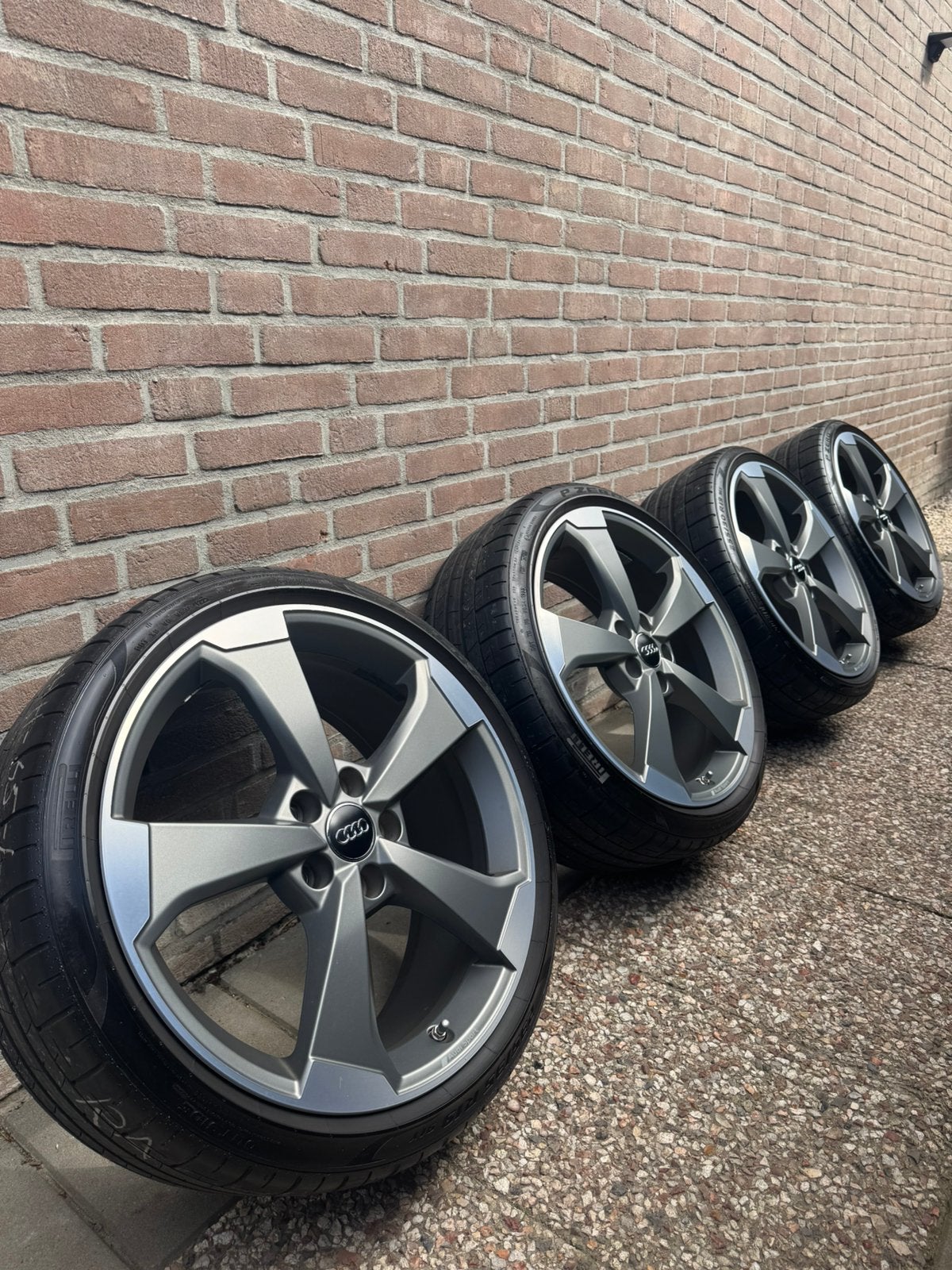 Originele Audi RS3 / S3 Rotor breedset 19 inch velgen | ZGAN, Banden en Velgen, Nieuw, 235 mm, Personenwagen