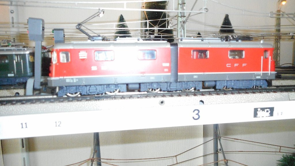 HAG 198 SBB gelede metalen loc Re 6/6 ;11602 MORGES, Marklin, Hobby en Vrije tijd, Modeltreinen | H0, Wisselstroom, Locomotief
