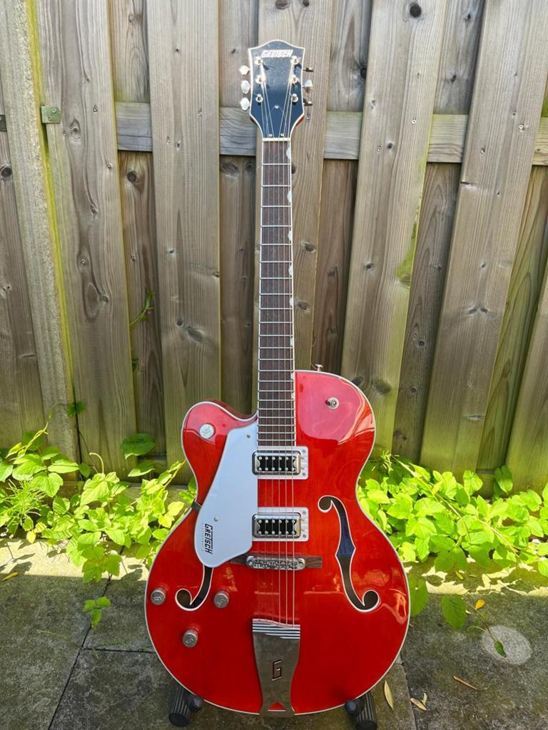 Gretsch G5420LH Linkshandige Hollow Body met Koffer, Muziek en Instrumenten, Snaarinstrumenten | Gitaren | Elektrisch, Verzenden