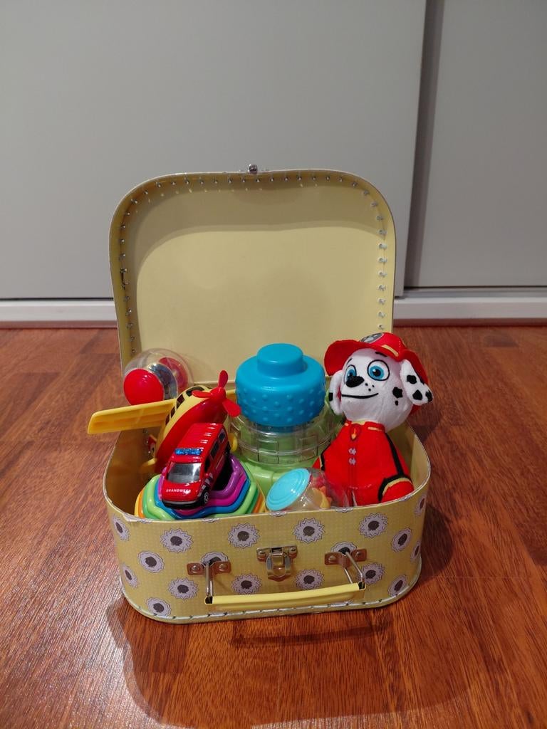 KOFFERTJE Met speelgoed voor peuters! - €10,00, Kinderen en Baby's, Speelgoed | Overig, Ophalen, Zo goed als nieuw, Jongen of Meisje