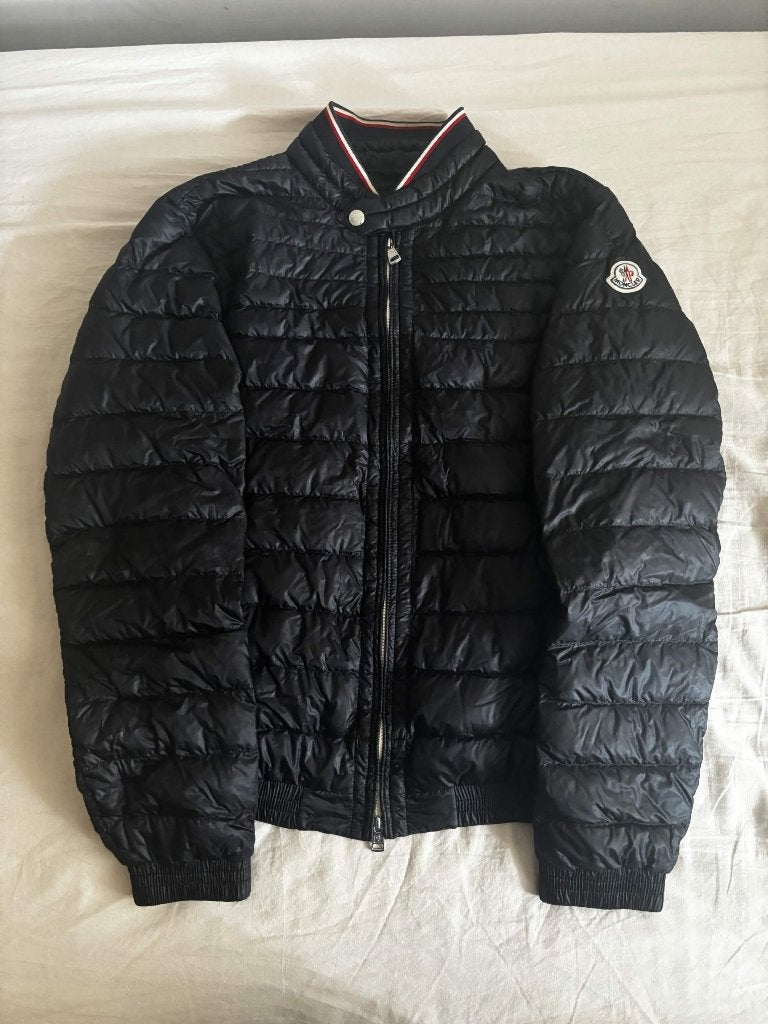 Moncler jas Zwart – Maat M – Origineel – Goede Staat, Moncler, Maat 48/50 (M), Zwart, Ophalen of Verzenden
