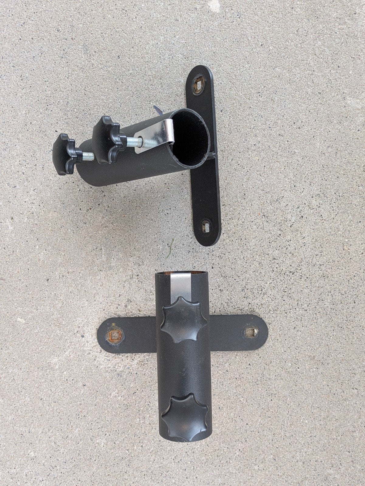 Balkonklem 46mm voor zweefparasol (2 stuks), Tuin en Terras, Parasols, Ophalen of Verzenden, Overige typen