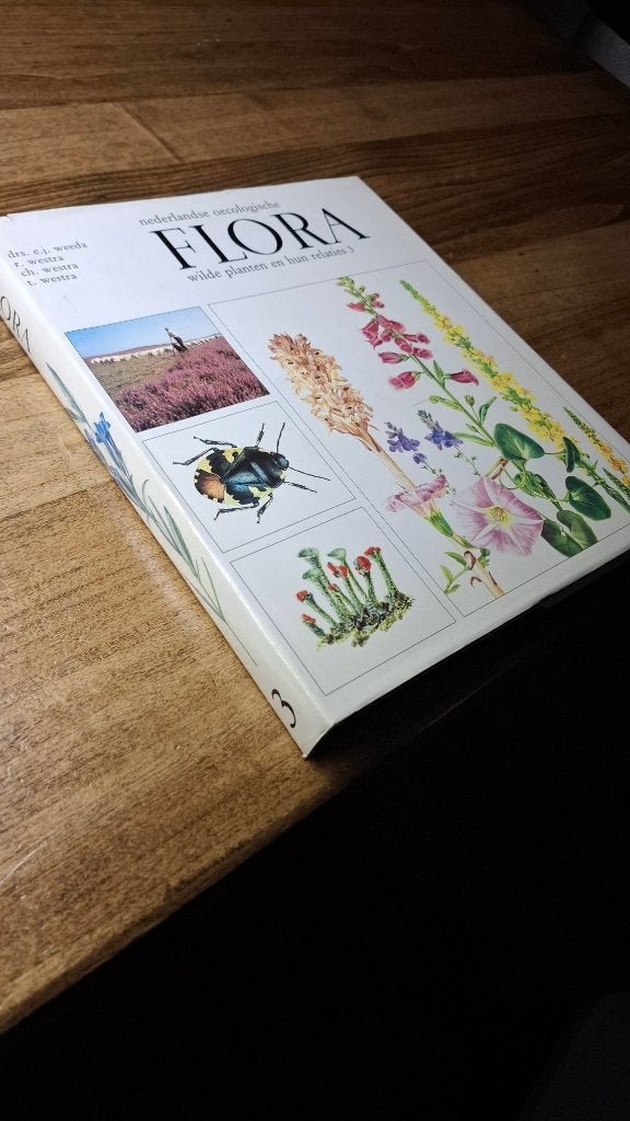 Nederlandse oecologische Flora van drs Weeda etc., Boeken, Natuur, Ophalen, Zo goed als nieuw, Bloemen, Planten en Bomen, Diverse auteurs