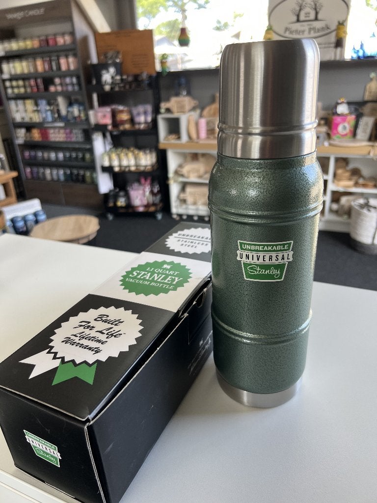 Stanley Classic Milestones thermosfles 1L Vintage Green, Ophalen, Stanley, Nieuw, Metaal