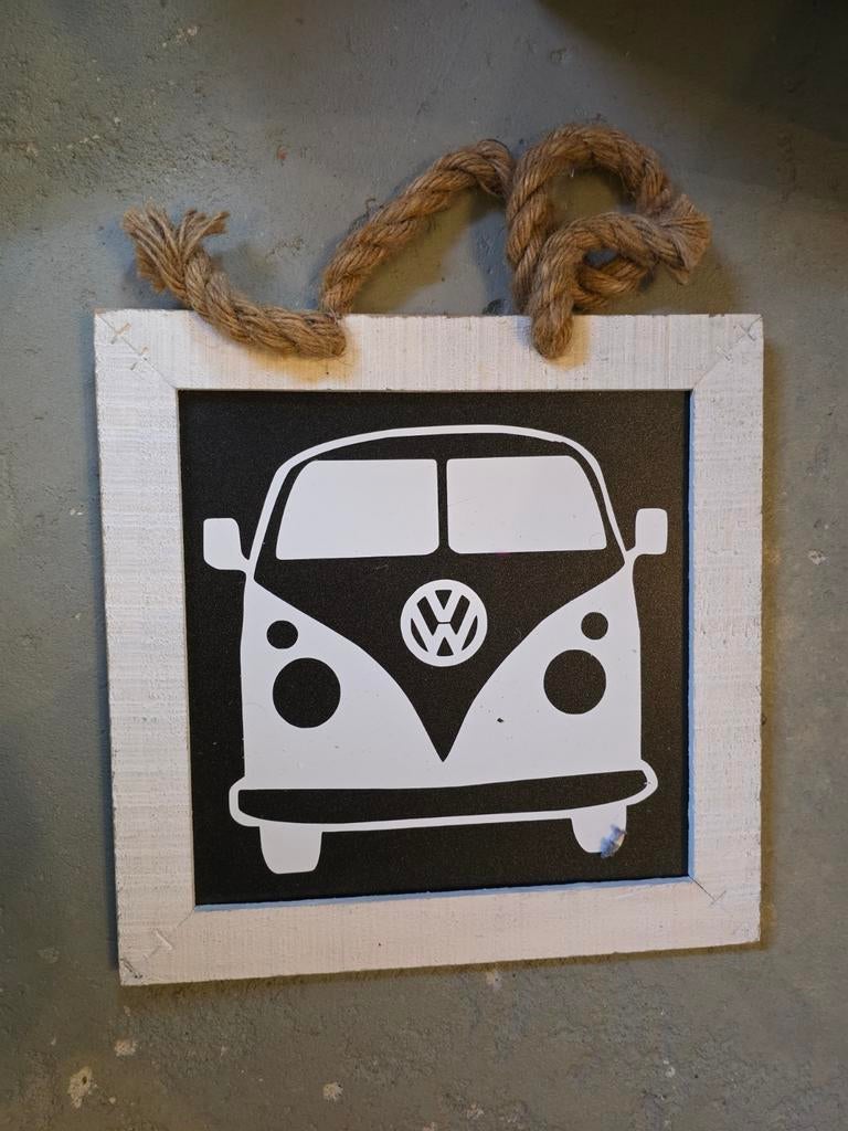 Volkswagen T1 bord, Ophalen of Verzenden, Nieuw, Meerkleurig, Hout