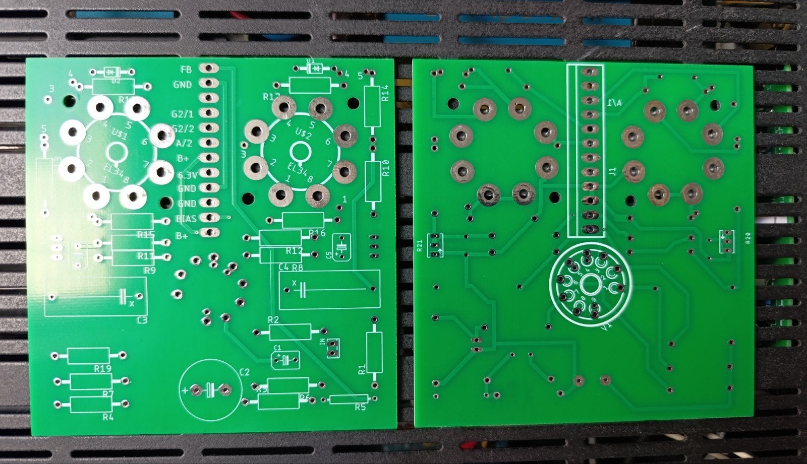 pcb's voor el34 versterker, Ophalen of Verzenden, Buis of Buizen