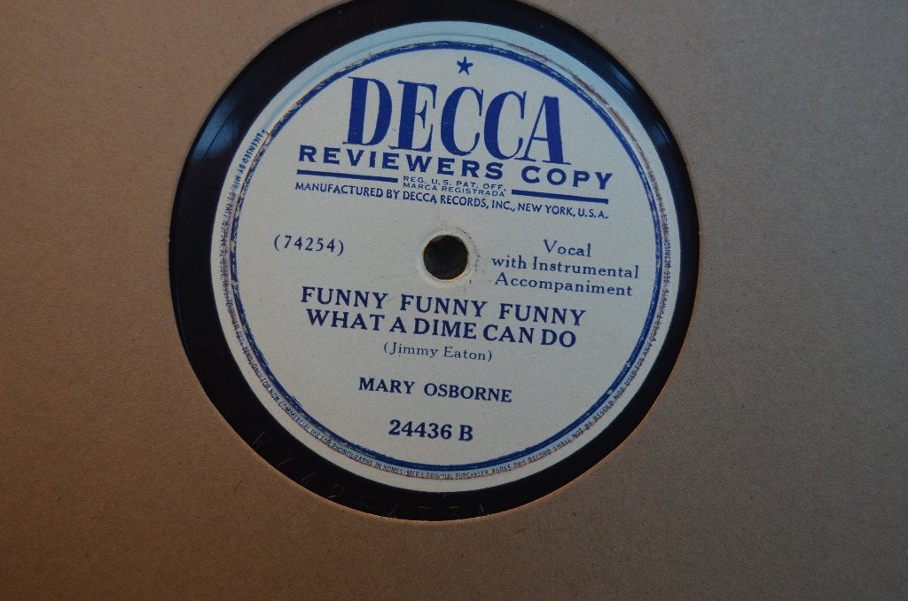 Bijzondere 78rpm Mills Brothers, Gebruikt, 10 inch, Ophalen of Verzenden, Overige typen