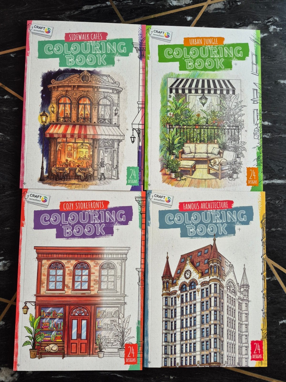 4 kleurboeken, Ophalen of Verzenden