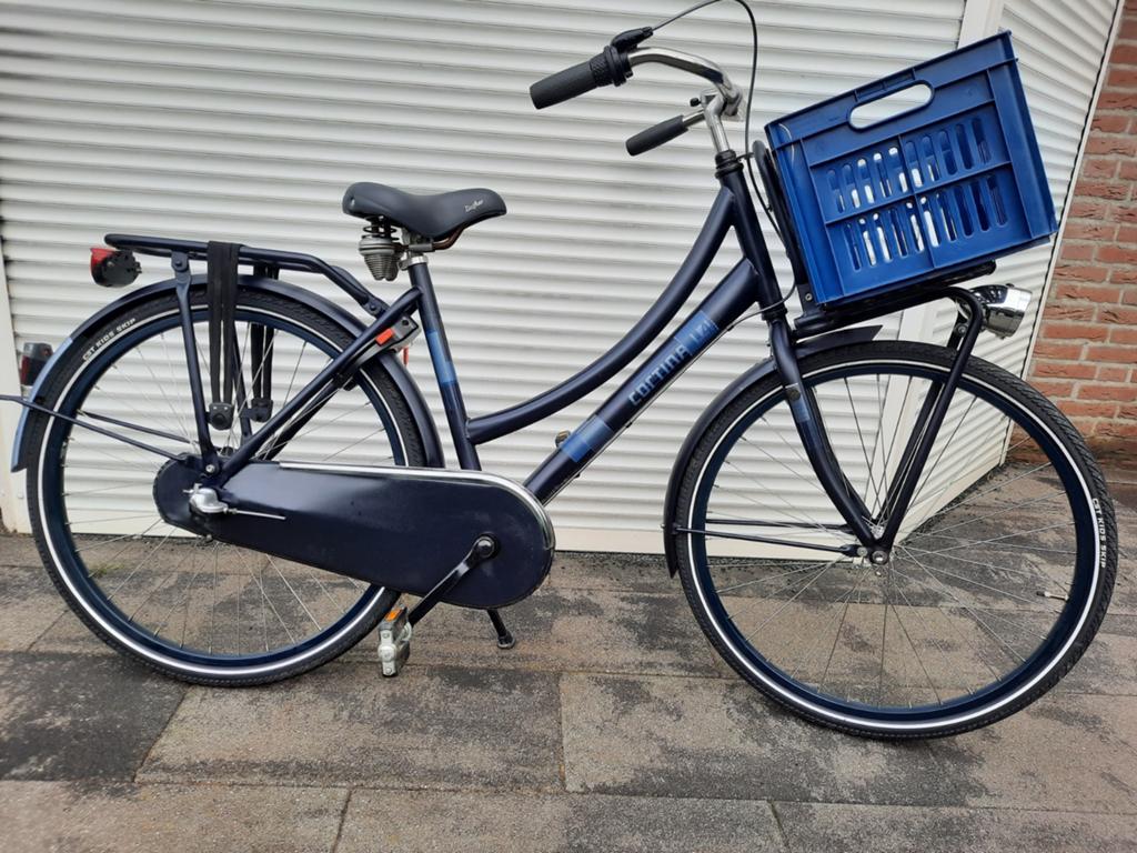 Cortina u4  26 inch  3 vers met krat, Terugtraprem, Versnellingen, Ophalen, 26 inch of meer