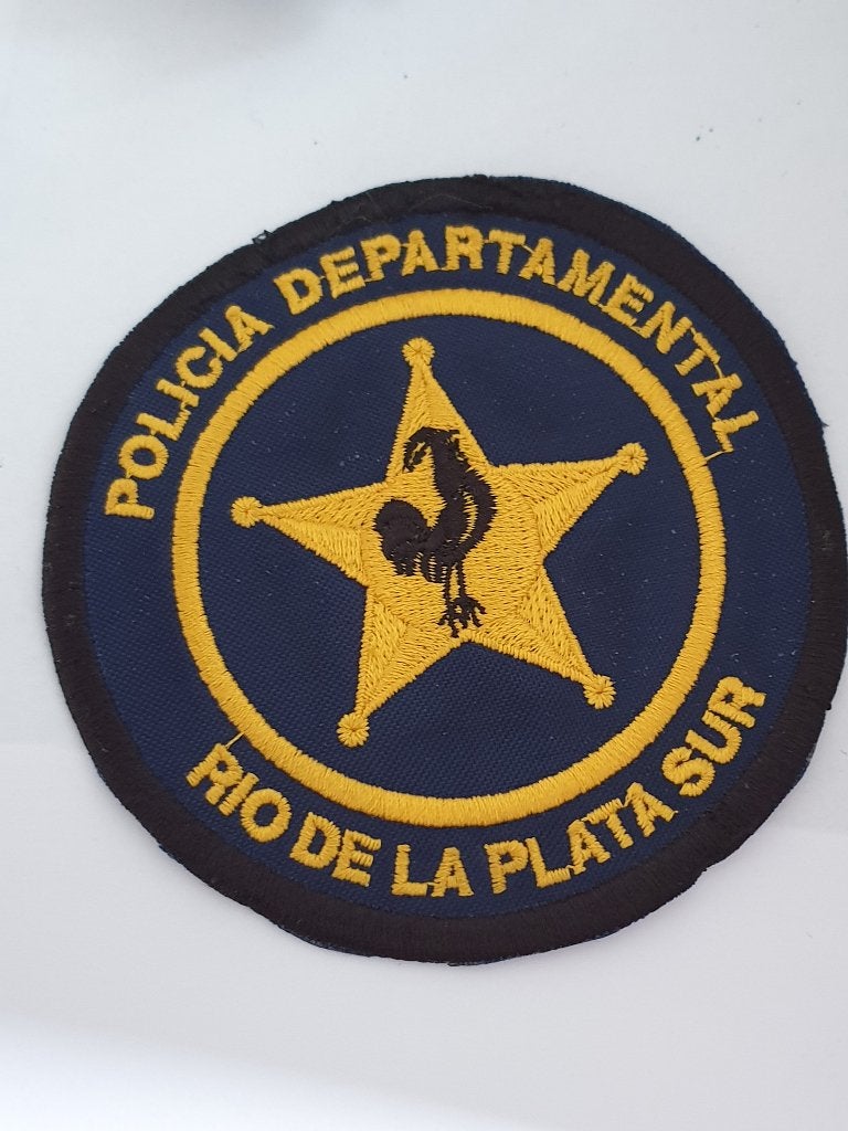 Argentinian police patch, Ophalen of Verzenden, Overige soorten, Amerika, Embleem of Badge