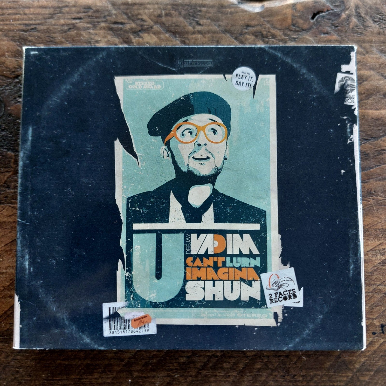 CD DJ Vadim: U Can't Lurn Imaginashun, Ophalen of Verzenden, Gebruikt, Jazz-Dance en Acid Jazz, Album
