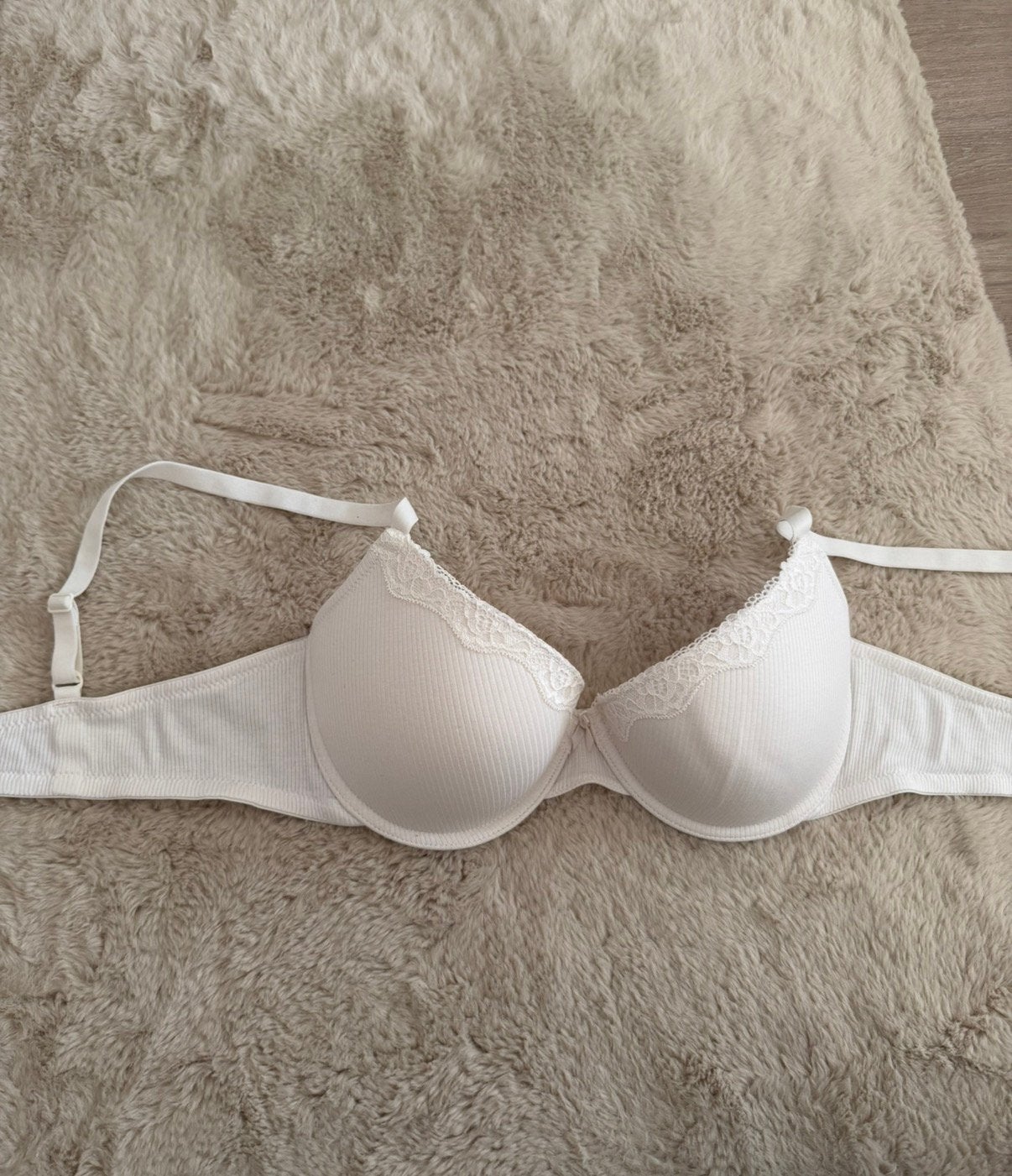 Dames beha wit, Verzenden, Wit, BH