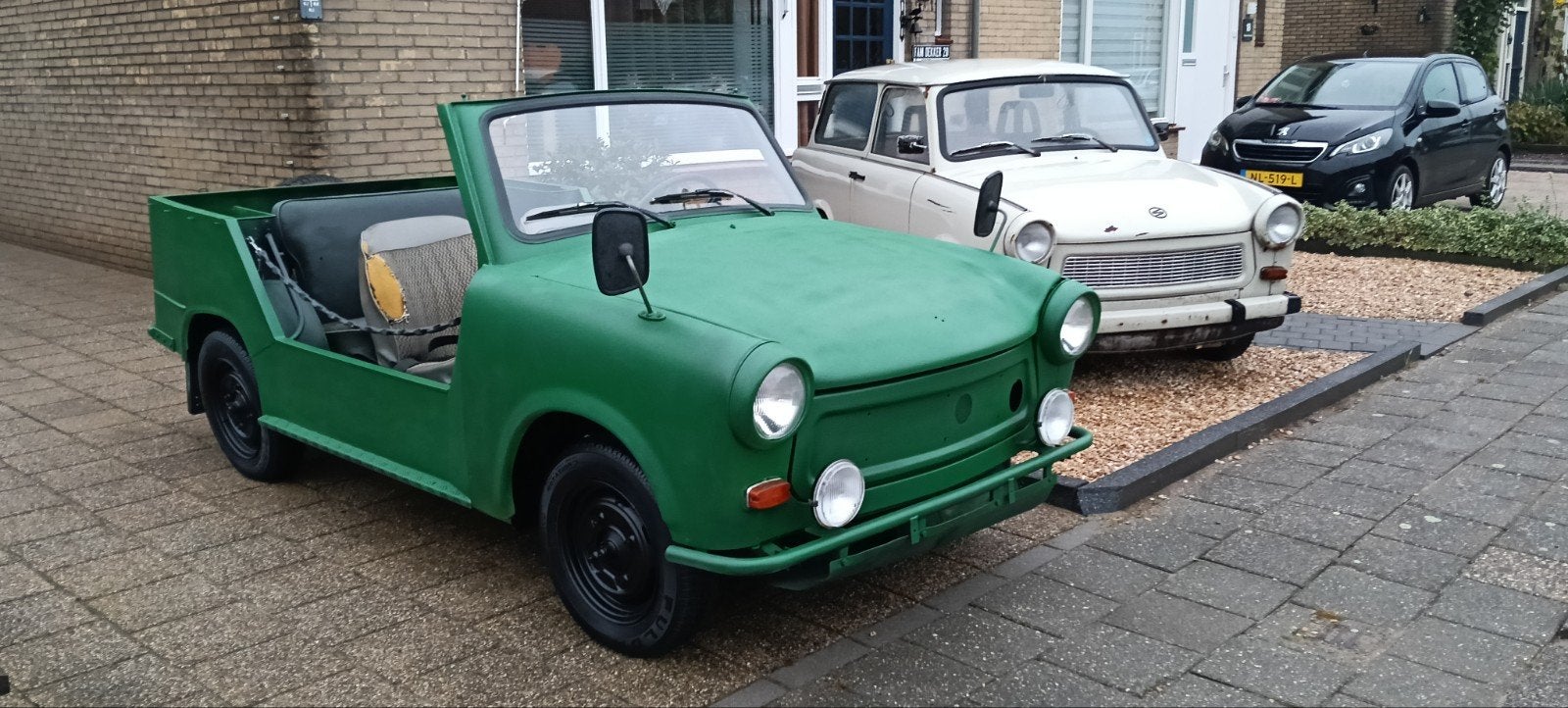 Trabant Kübel 1972 601 z, Auto's, Voorwielaandrijving, 594 cc, Cabriolet, Trabant