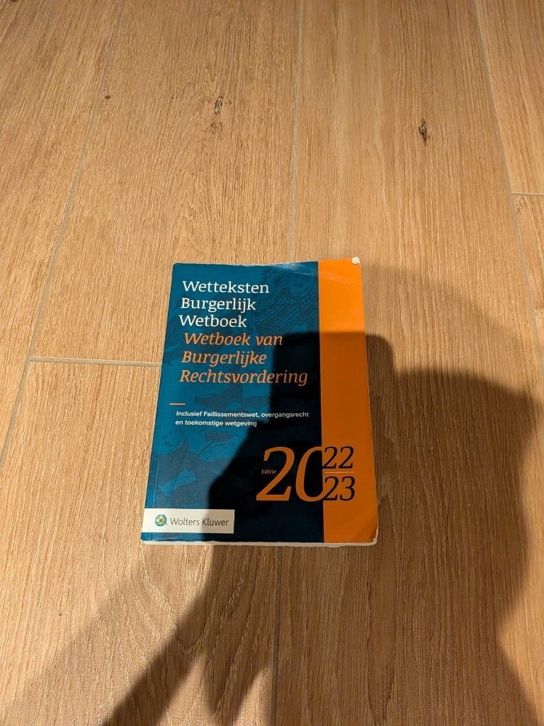 Wetteksten Burgerlijk Wetboek en Burgerlijke Rechtsvordering, Boeken, Gelezen, Ophalen of Verzenden, WO, Wolters Kluwer