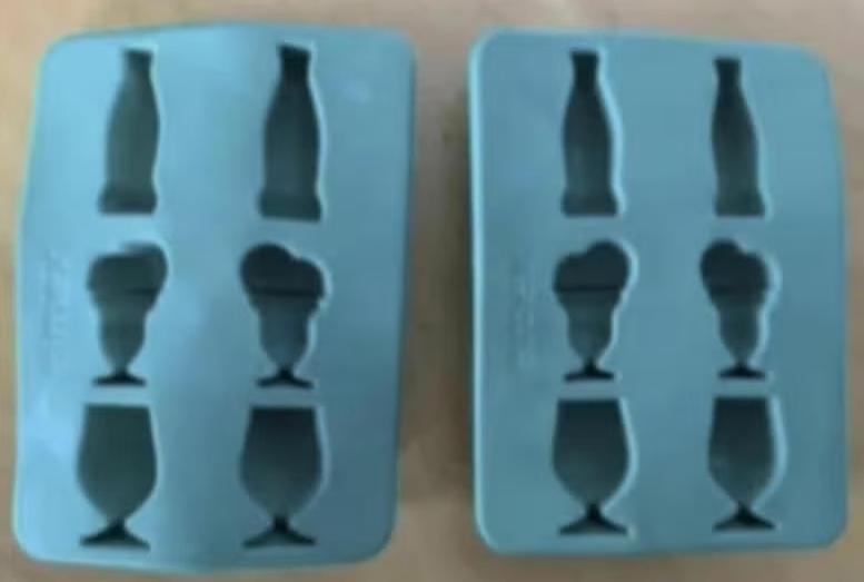Ijsblokvormpjes; vorm voor ijsblokjes cocktail, ijs, glas, Ophalen of Verzenden, Nieuw
