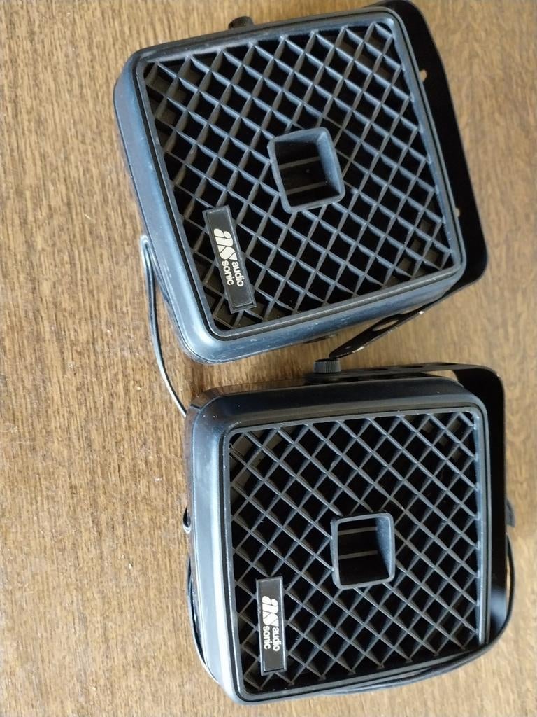 Audio Sonic speakers - Set van 2, Ophalen of Verzenden, Minder dan 60 watt, Front, Rear of Stereo speakers, Overige merken