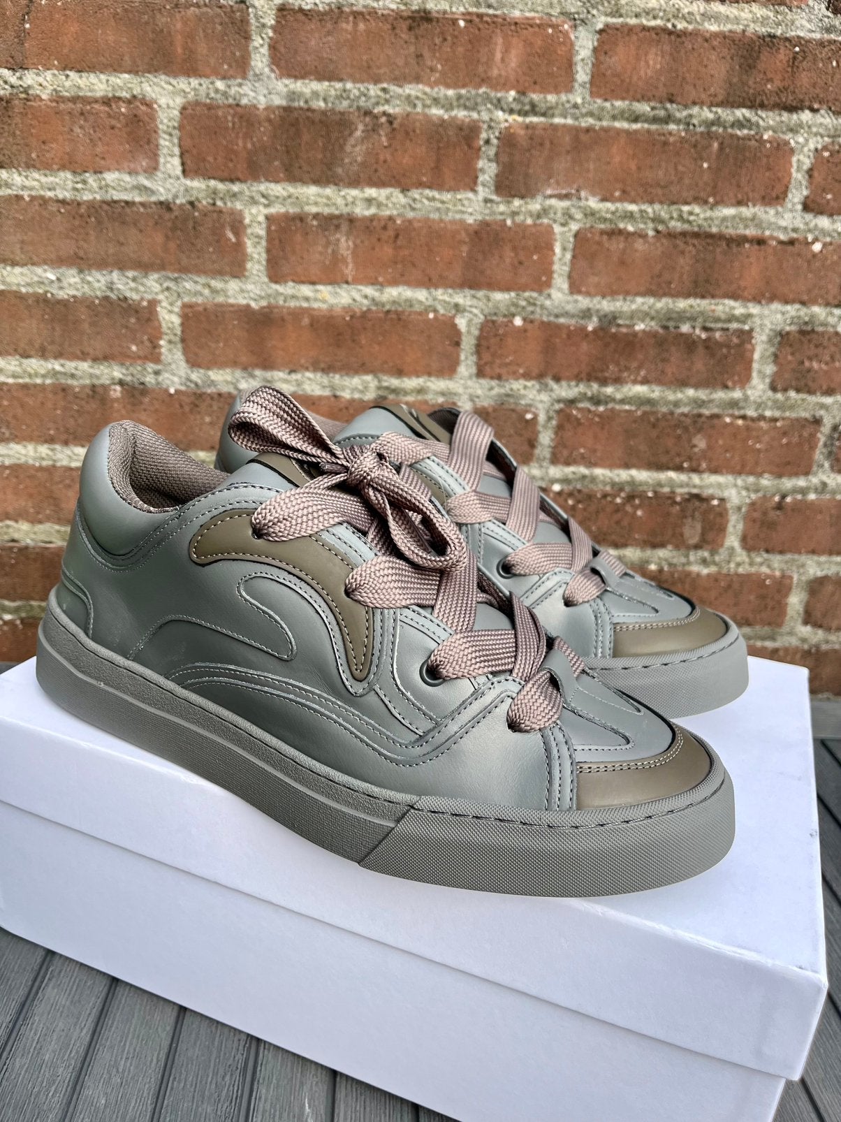 Flaneur aveneue sneaker 43 grey retro skateboarding y2k 90s, Overige kleuren, Verzenden, Nieuw, Sneakers of Gympen