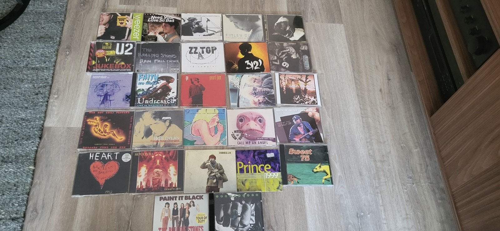 partij cd singles en cd's Rolling Stones pixies Prince Bob D, Cd's en Dvd's, Cd Singles, Ophalen, Gebruikt