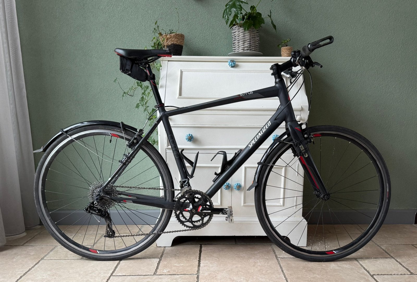 Specialized Sirrus Comp - maat L, Fietsen en Brommers, Fietsen | Racefietsen, 28 inch, Gebruikt, Velgrem, Aluminium