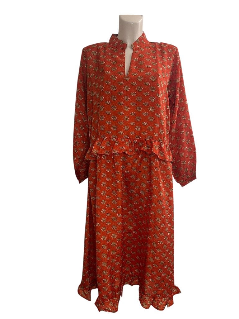 Sissel Edelbo jurk One Size, Maat 38/40 (M), Ophalen of Verzenden, Zo goed als nieuw, Rood