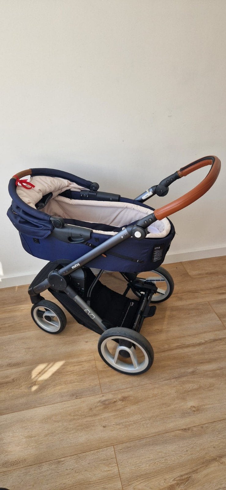 Mutsy Evo kinderwagen met reiswieg en Maxi-Cosi autostoel, Ophalen, Gebruikt, Met autostoeltje, Combiwagen