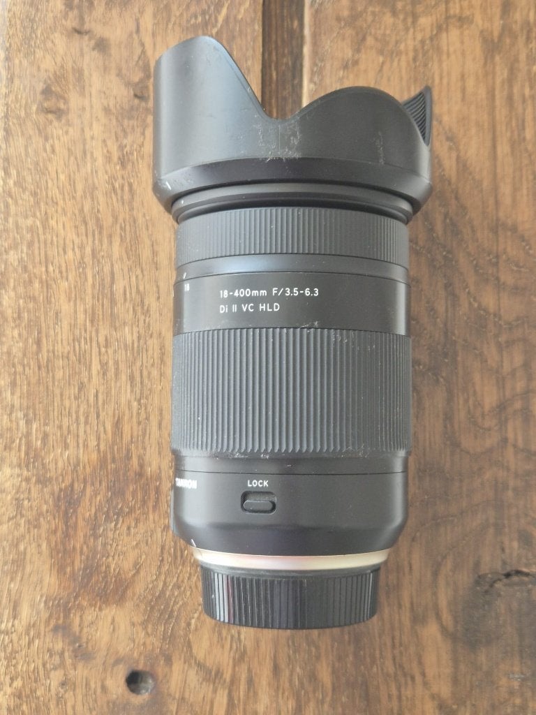 Tamron 18-400 F3,5/6,3  Di II VC HLD / Nikon vatting / LEES!, Gebruikt, Overige typen, Ophalen of Verzenden, Handmatige focus