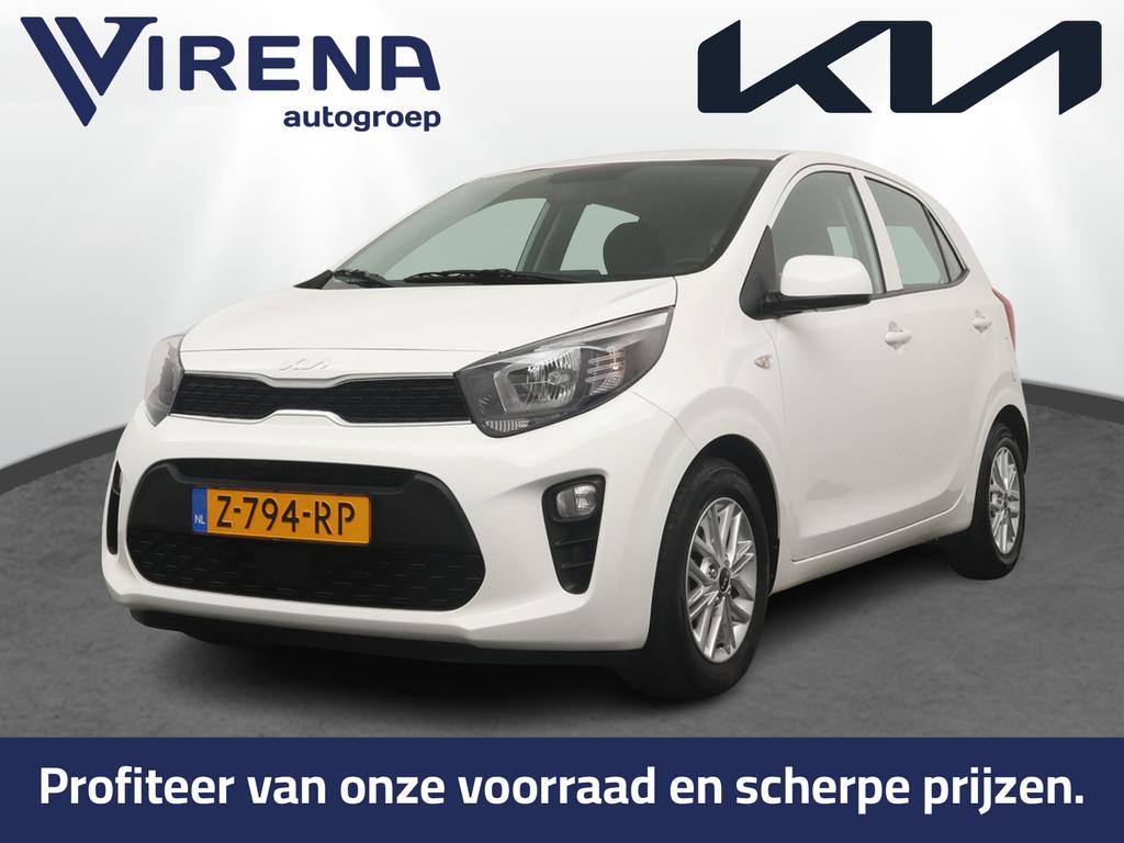Kia Picanto 1.0 DPi DynamicLine - Cruise control - Airco - C, Voorwielaandrijving, Stof, Gebruikt, 4 stoelen