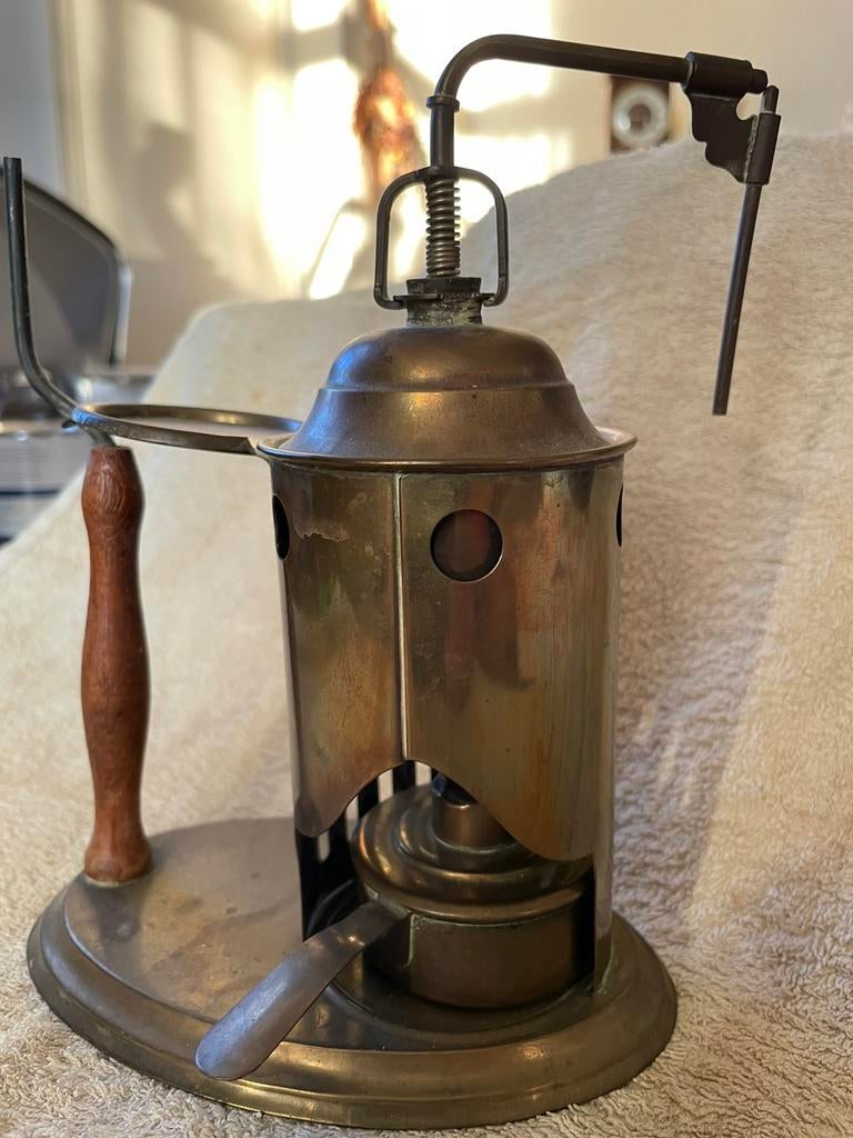 Antieke inhalator messing, Ophalen of Verzenden
