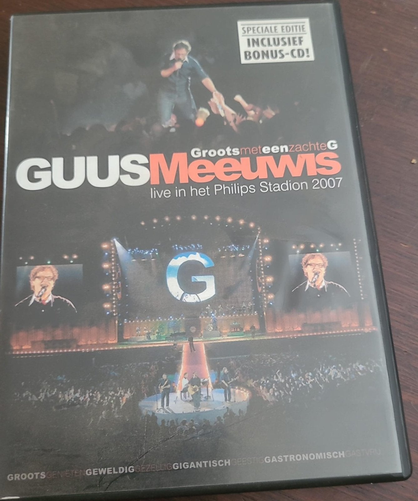 Guus Meeuwis live in het Philips Stadion 2007 groots met een, Ophalen of Verzenden, Gebruikt, Concert