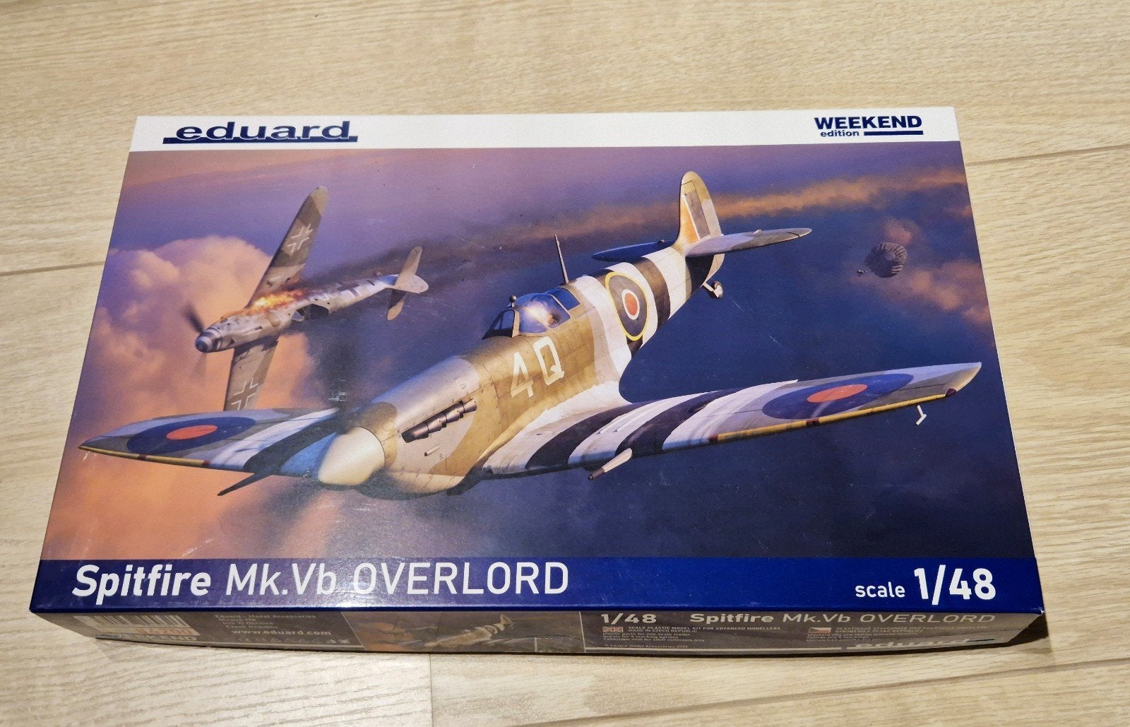 Eduard Spitfire Mk.Vb overlord 84200 modelbouwkit met extra', Overige merken, Nieuw, Ophalen of Verzenden, Groter dan 1:72