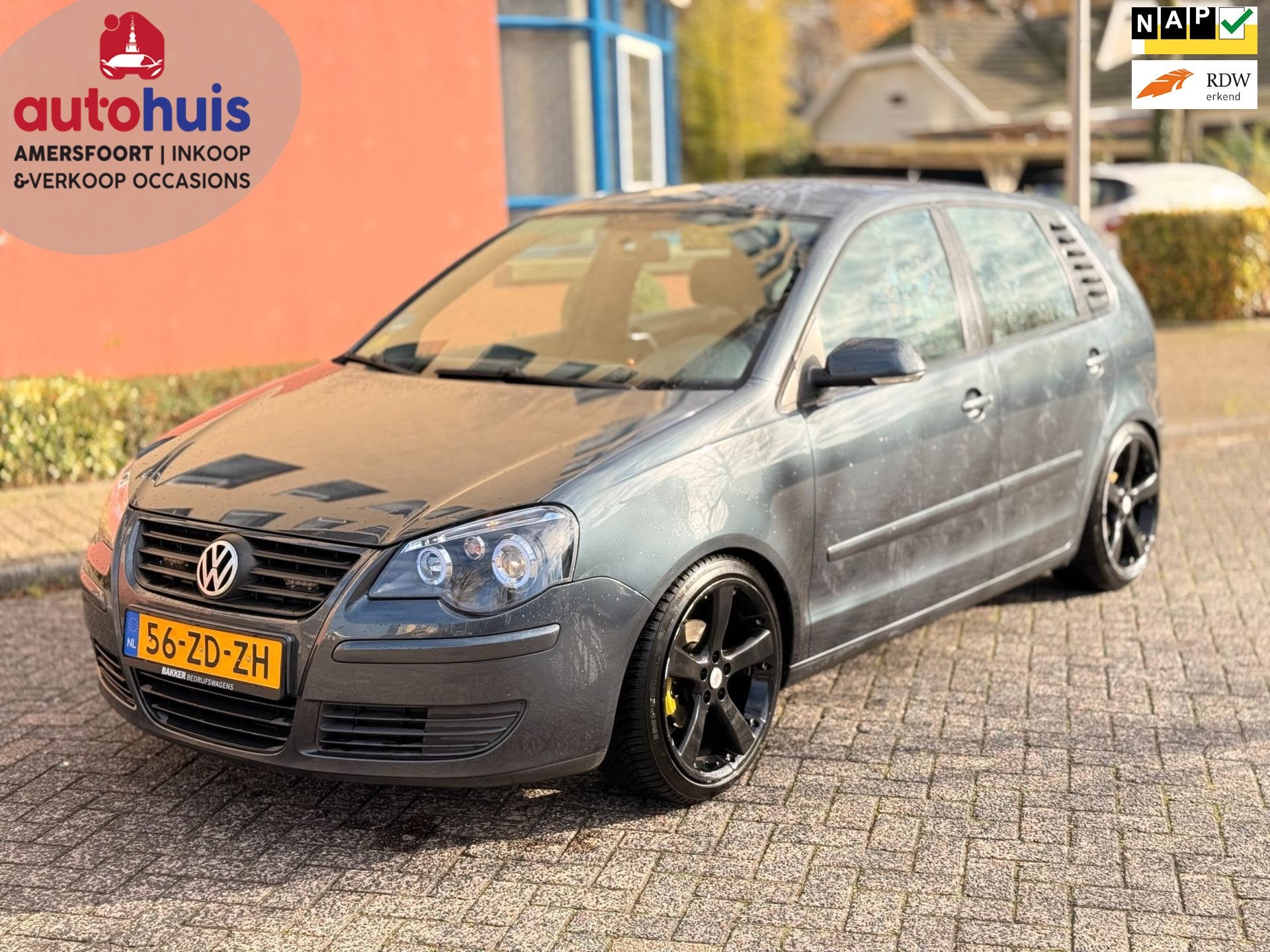 Volkswagen Polo 1.4-16V Optive, Voorwielaandrijving, 4 cilinders, Blauw, Bedrijf