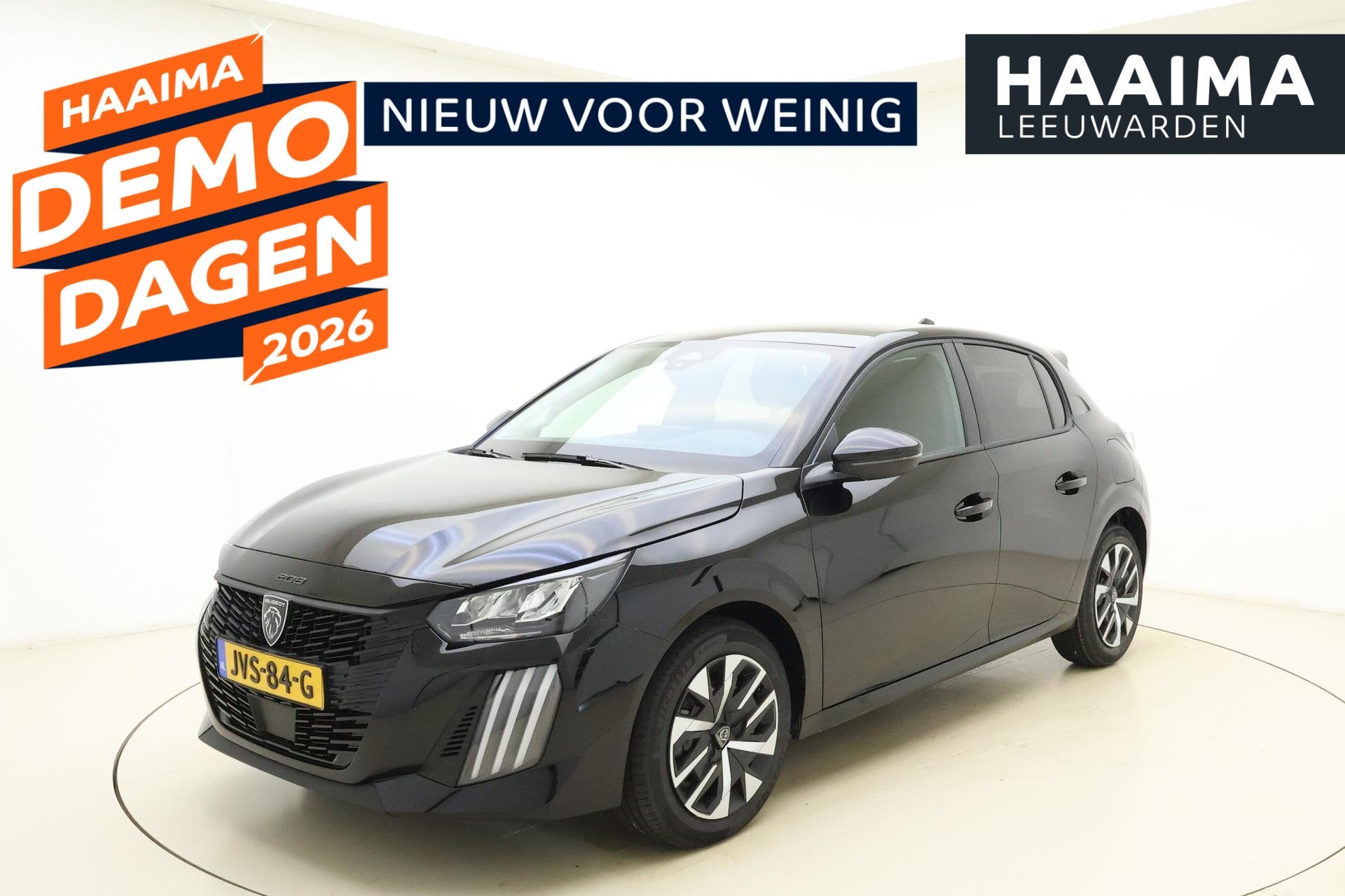 Peugeot 208 1.2 Hybrid 110 e-DCS6 Business LED l Camera l Cr, Auto's, Peugeot, 1195 kg, Euro 6, 1199 cc, Leder en Stof