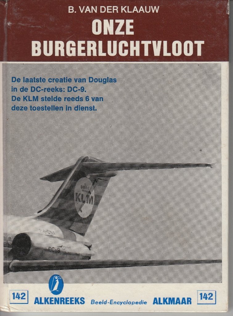 Onze burgerluchtvloot Alkenreeks Beeld-Encyclopedie nr. 142, Verzenden, Boek of Tijdschrift