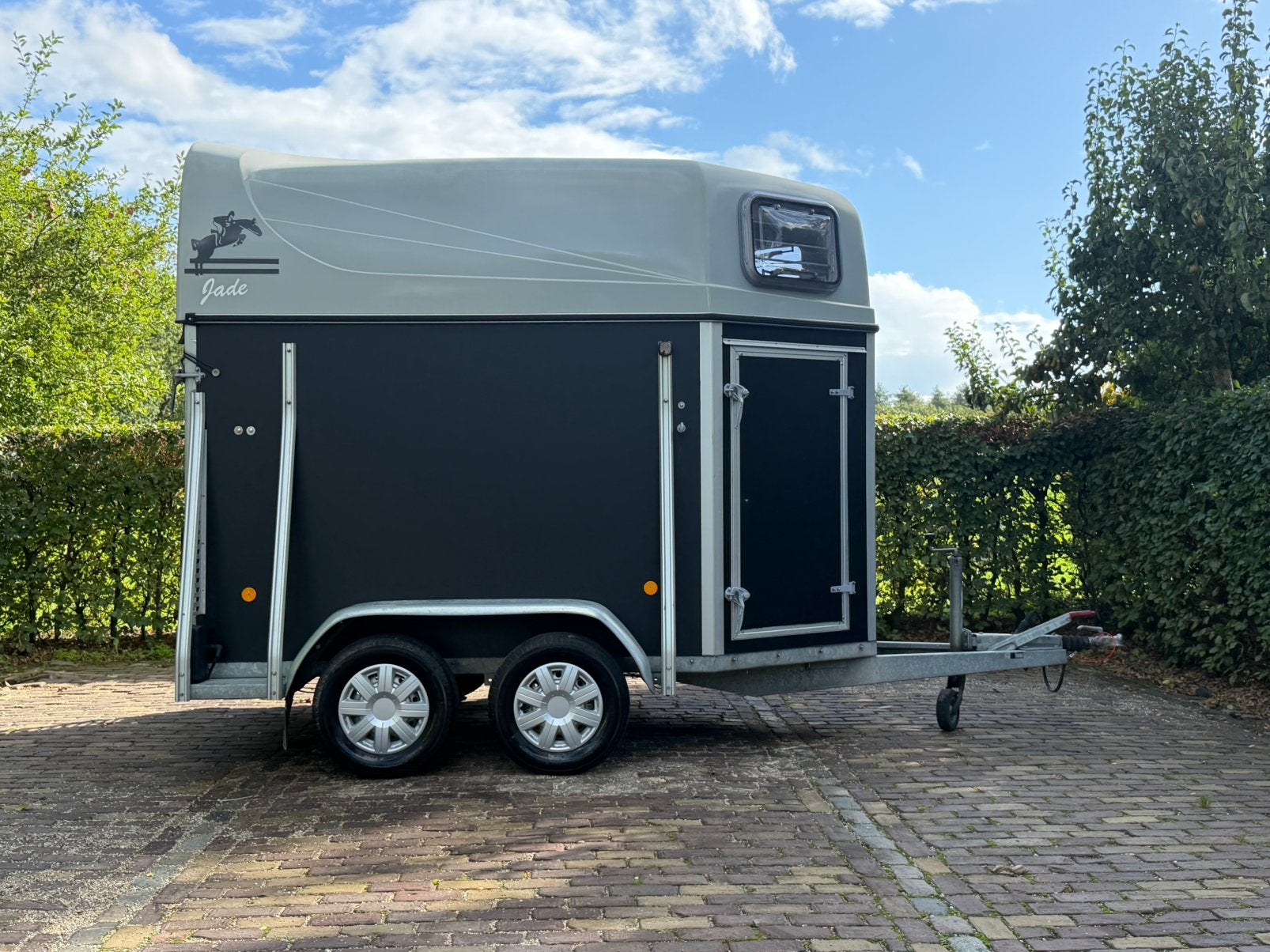 Top staat XXtrail aluminium bodem en zadelkamer, Ophalen, Zo goed als nieuw, 2-paards trailer, TT paardentrailers