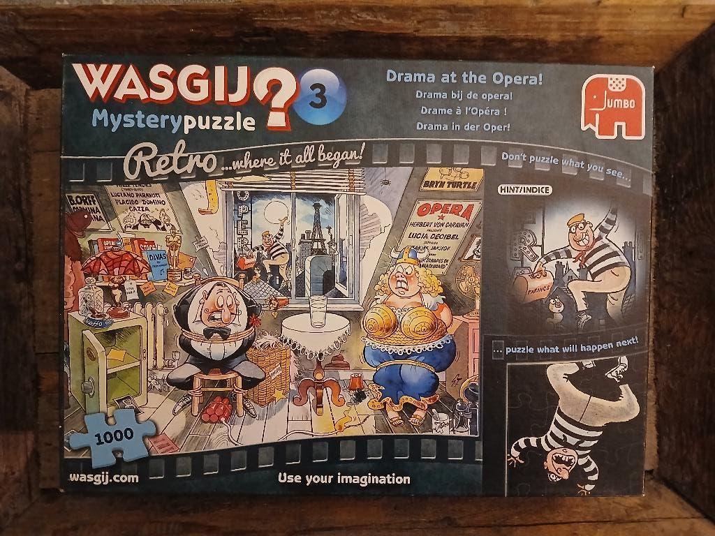 Wasgijpuzzels 500/950/1000st, Ophalen, 500 t/m 1500 stukjes, Zo goed als nieuw, Legpuzzel