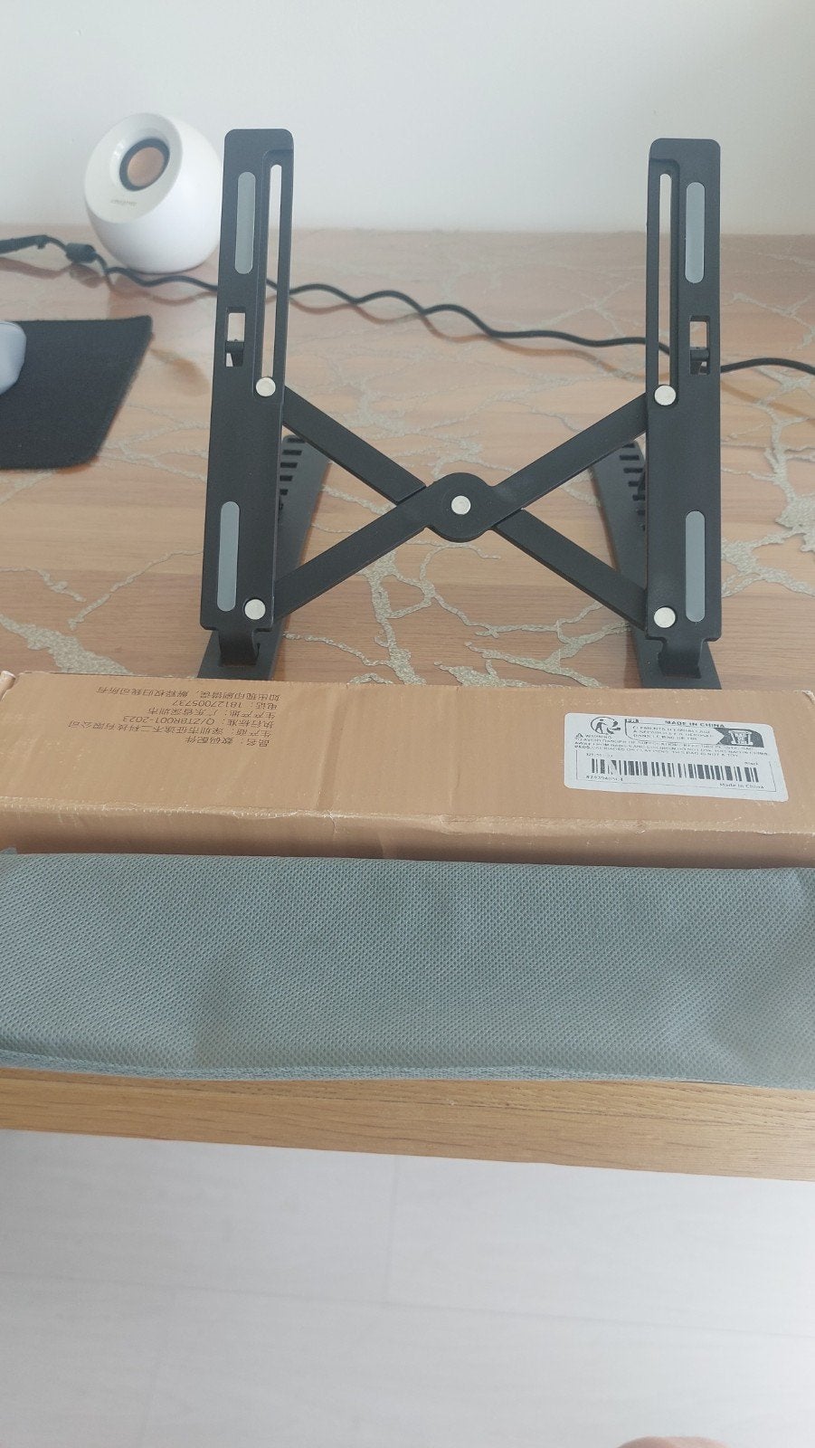 Verstelbare Laptopstandaard - Ergonomisch Design, Computers en Software, Ophalen of Verzenden, Nieuw, Onbekend, In hoogte verstelbaar