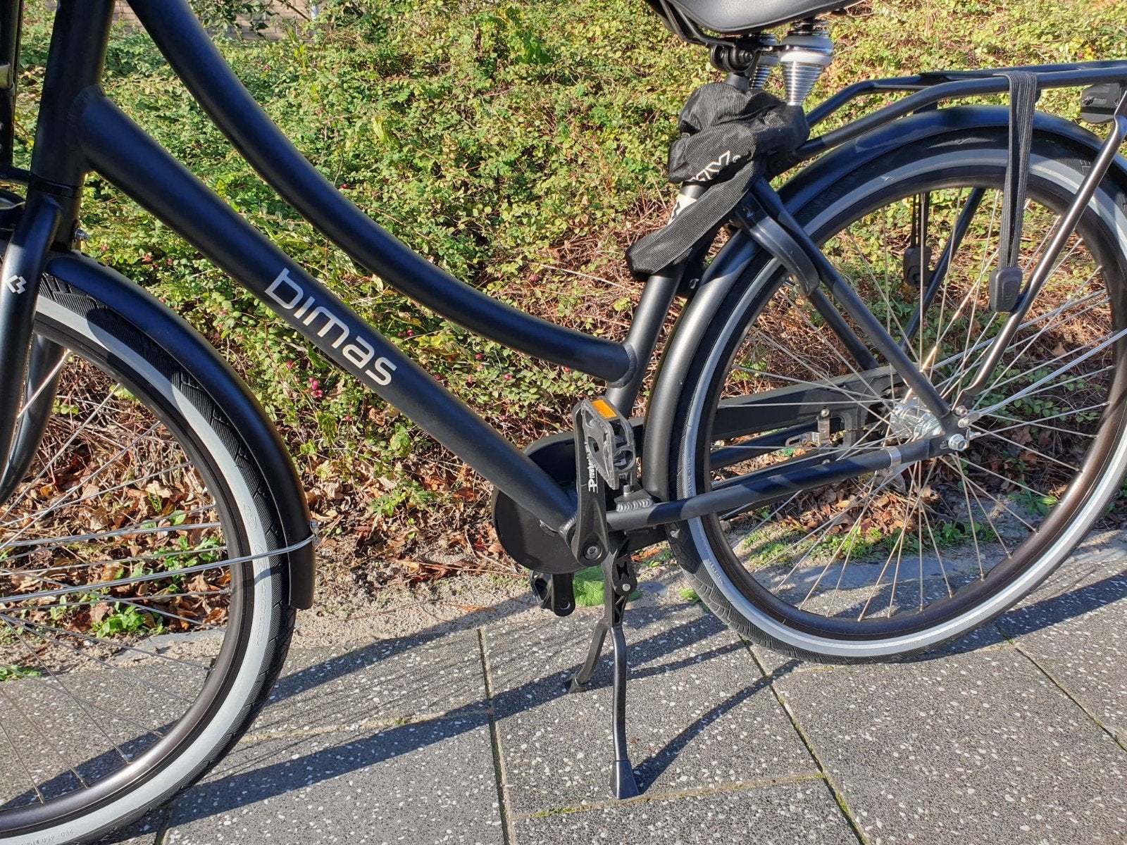 Bimas transportfiets met krat - Zo goed als nieuw, Overige merken, Terugtraprem, Ophalen of Verzenden, Zo goed als nieuw