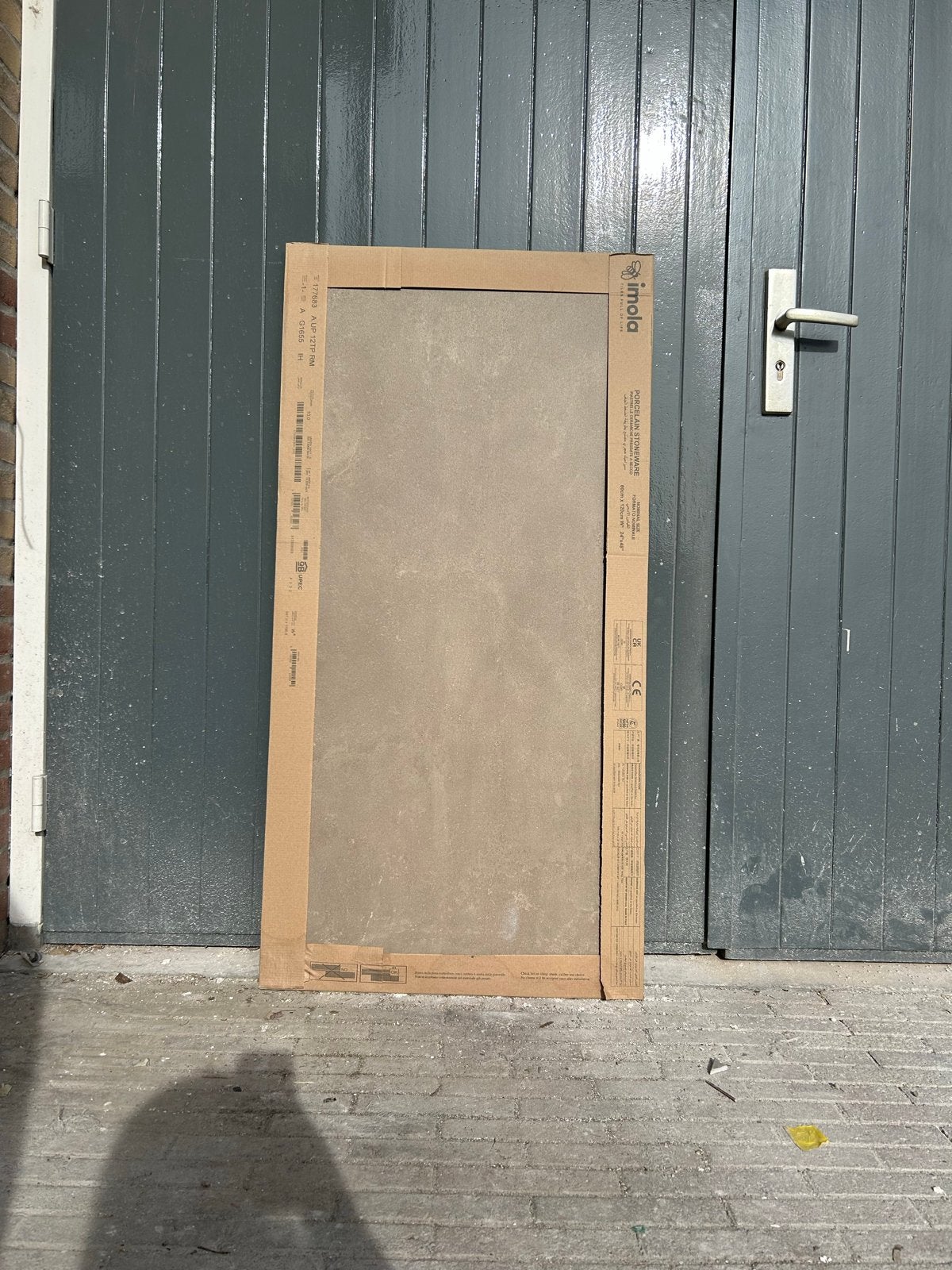 Imola Azuma Up Tegels 60x120cm - Taupe, Ophalen, 60 cm of meer, Keramiek, Nieuw