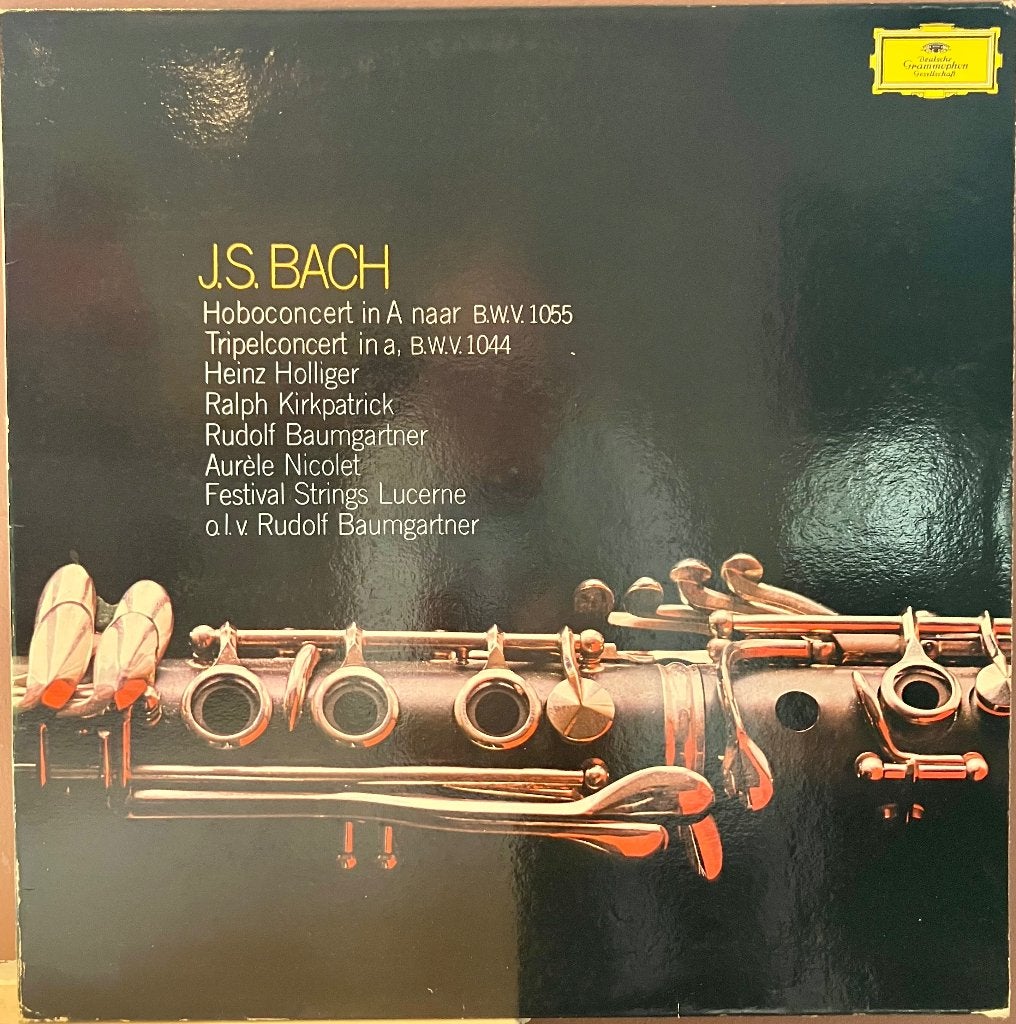 J.S. Bach - Hoboconcert & Tripelconcert - LP, LP, Gebruikt, Ophalen of Verzenden, 12 inch