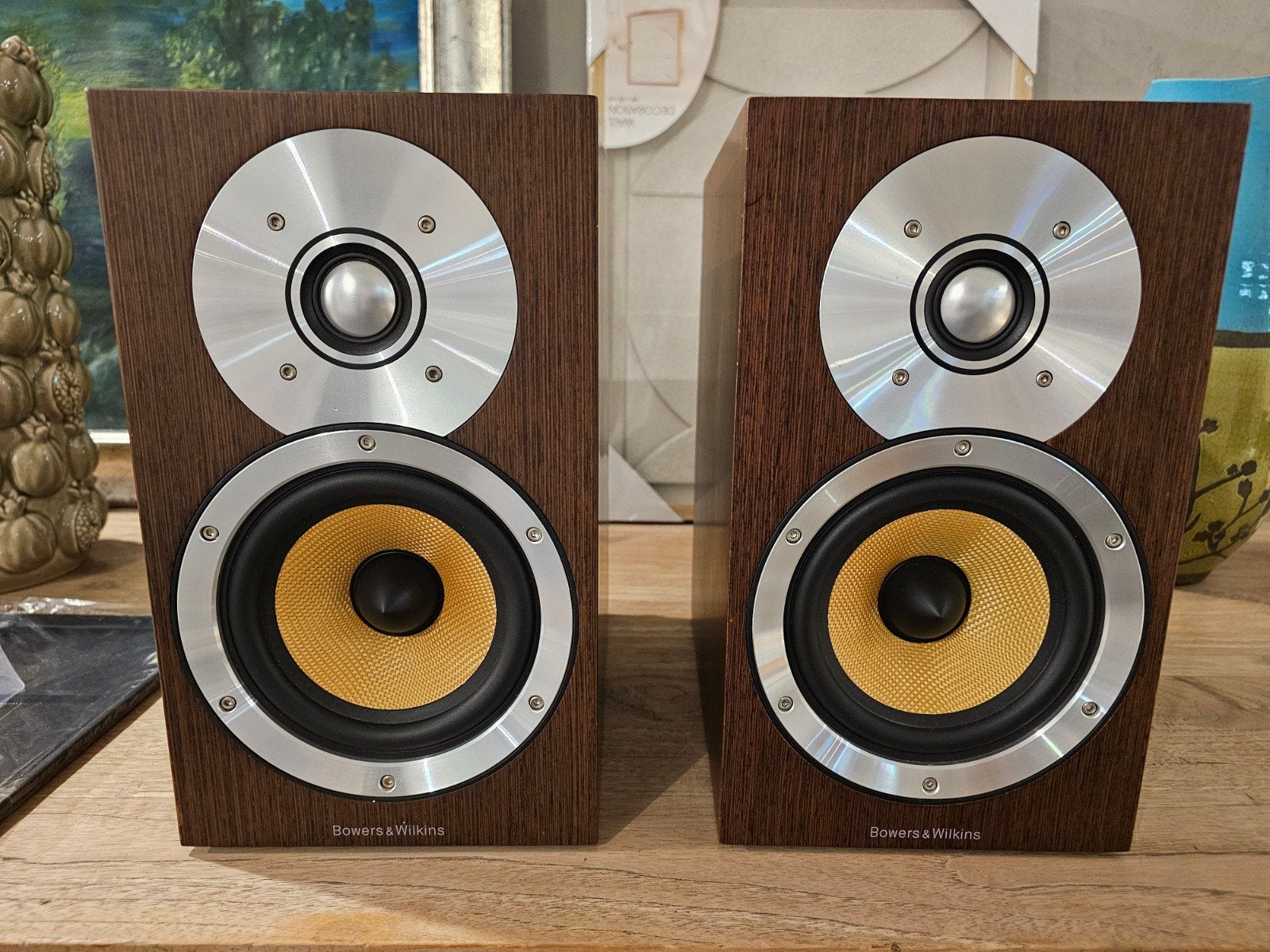 Bowers&Wilkins CM1 – Wenge speakers paar, Audio, Tv en Foto, Ophalen of Verzenden, Bowers & Wilkins (B&W)