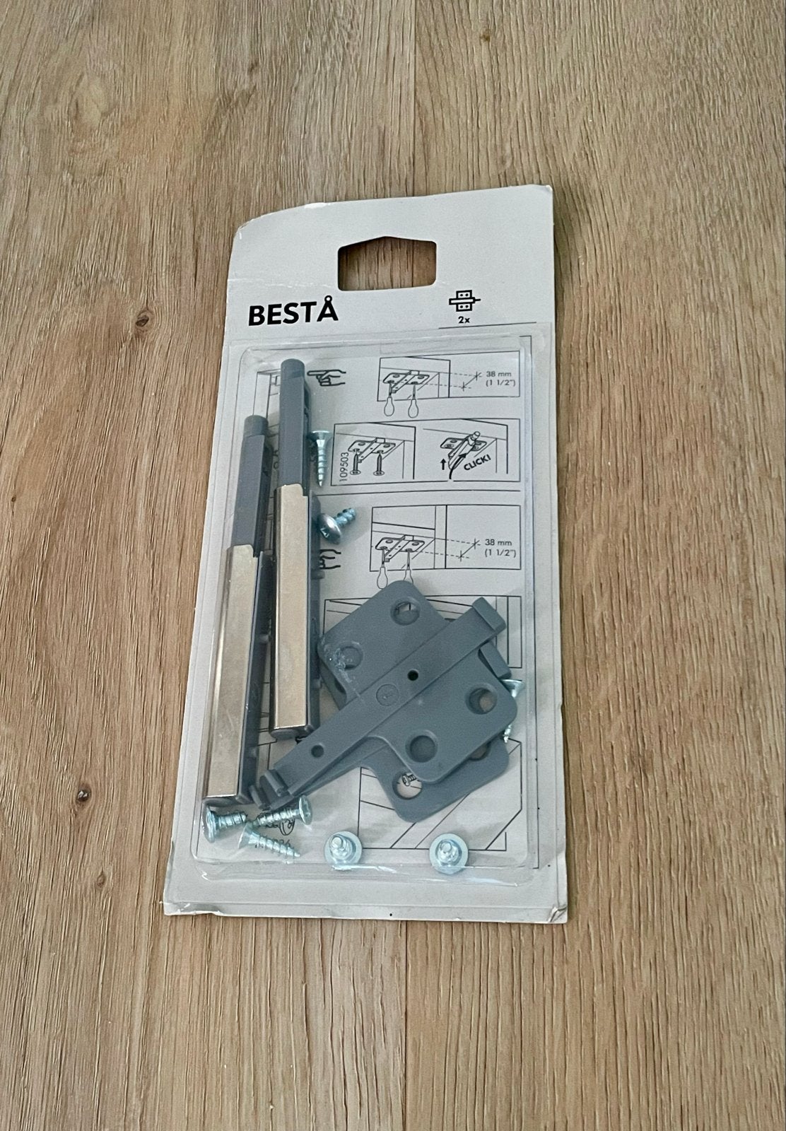 IKEA BESTÅ Scharnieren en Druksluiters (Nieuw), Ophalen of Verzenden, Nieuw, Scharnier