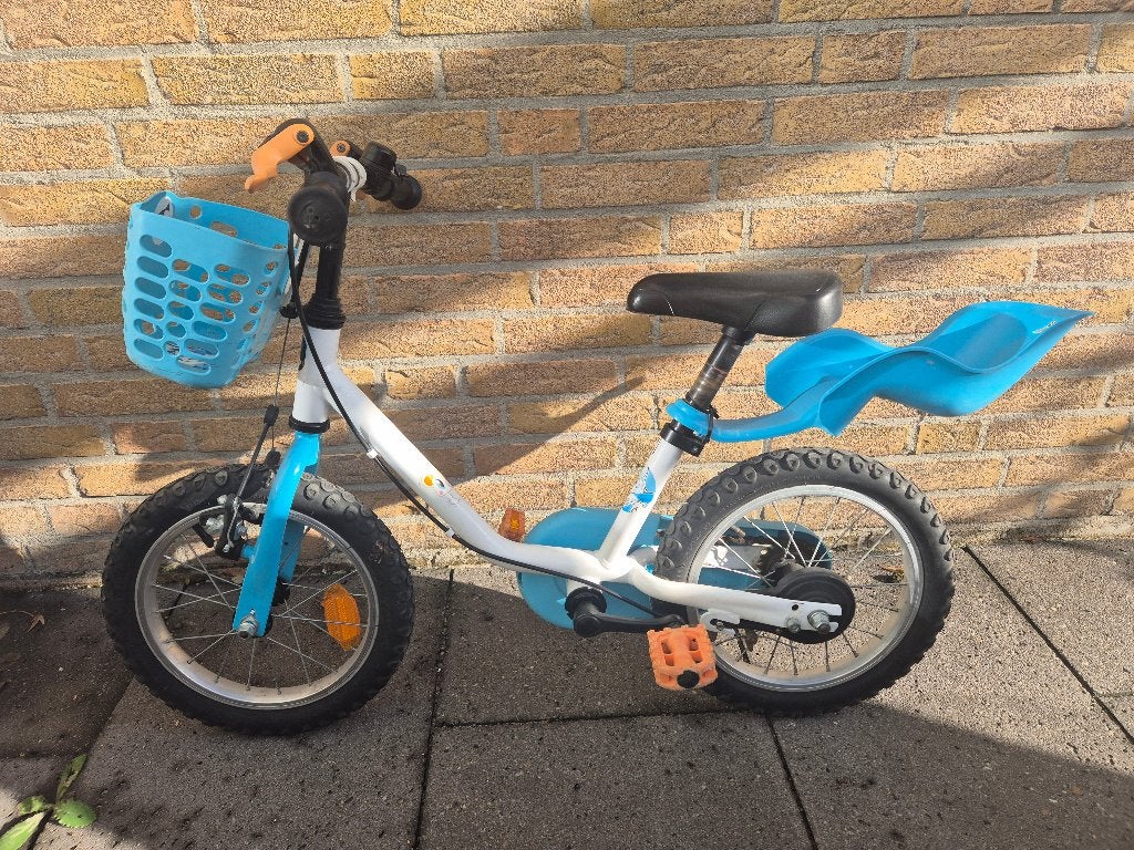 Kinderfiets 14 inch, Ophalen, Gebruikt, Minder dan 16 inch, B'Twin