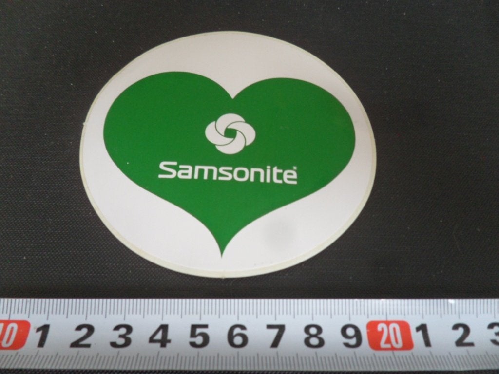 sticker SAMSONITE, Ophalen of Verzenden, Zo goed als nieuw