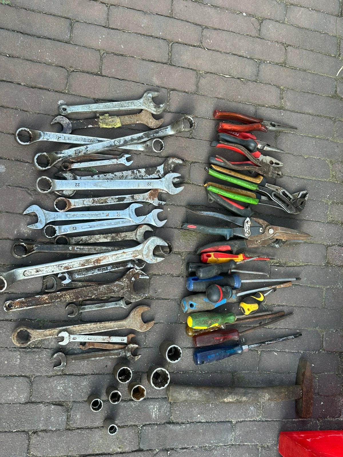 Diverse gereedschappen, Ophalen, Gebruikt