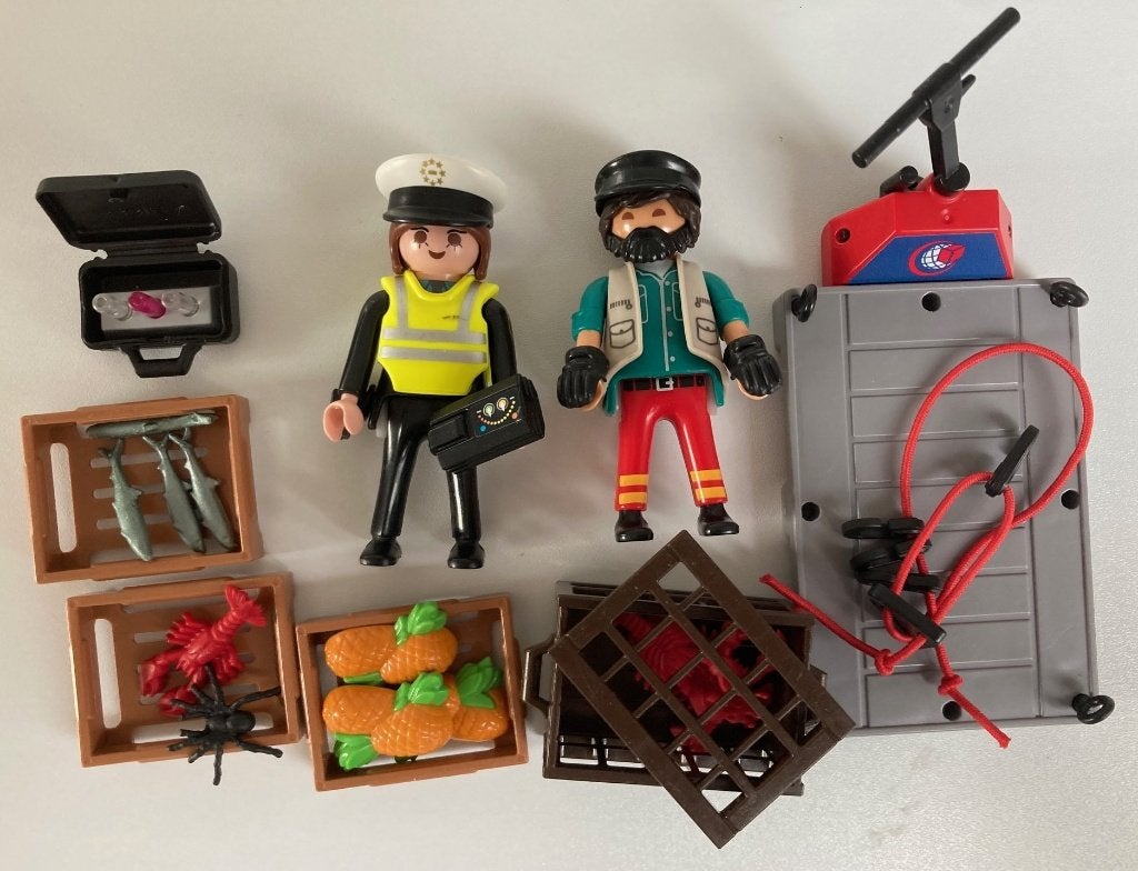 playmobil 70775 douane, Kinderen en Baby's, Speelgoed | Playmobil, Ophalen of Verzenden, Gebruikt, Complete set