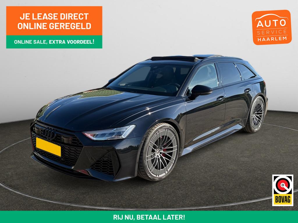 Audi RS6 TFSI 600pk Quattro ABT Achterasbesturing, Bang&Oluf, Automaat, Gebruikt, Met garantie (alle), 600 pk